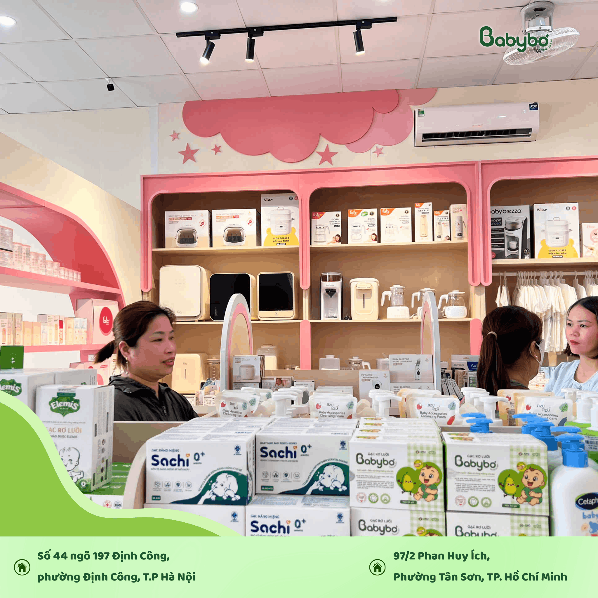 Babybơ tham gia khai trương cửa hàng mẹ bé An Baby shop