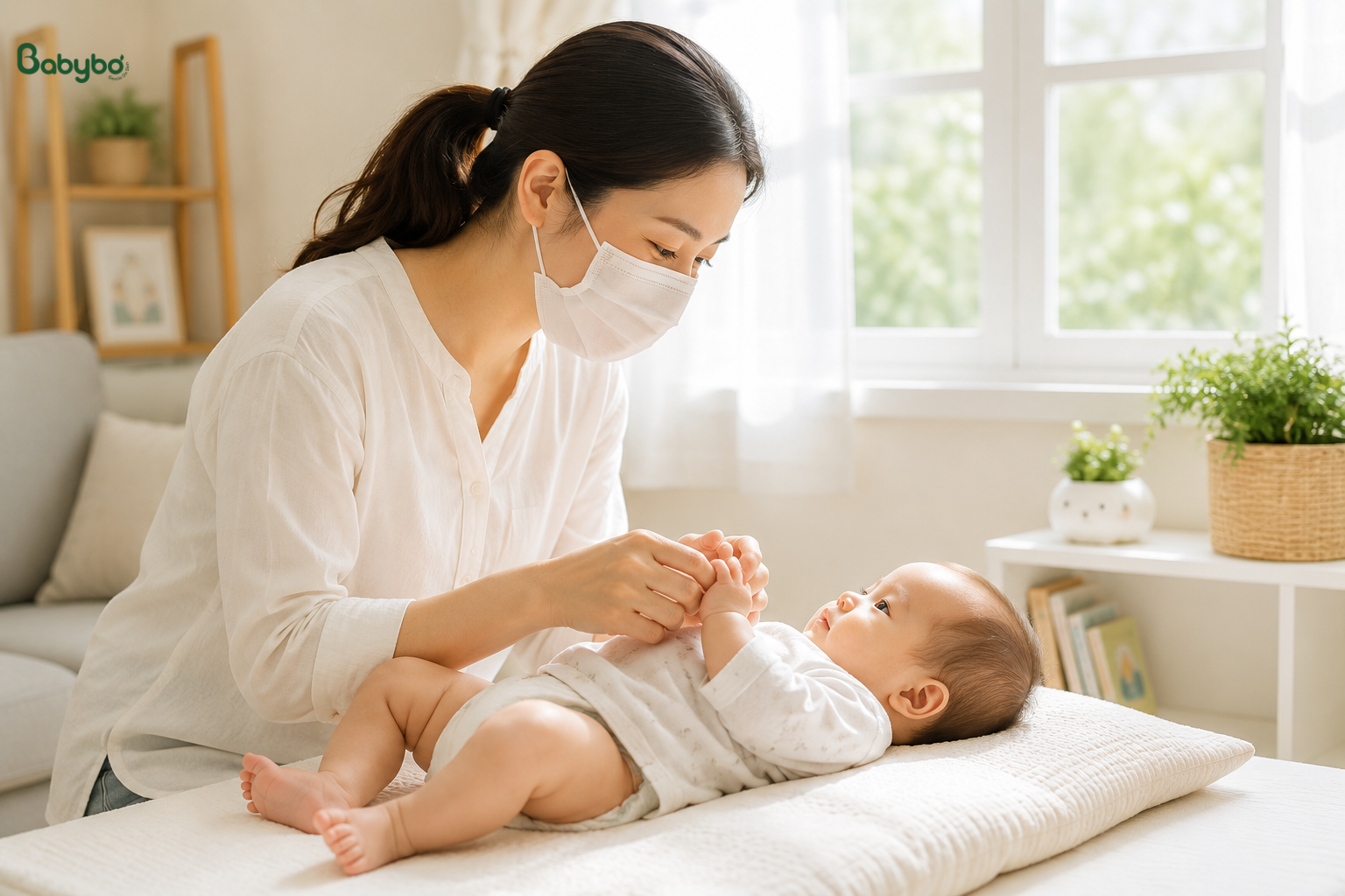 Nguyên nhân trẻ sơ sinh cảm lạnh liên quan đến virus và môi trường sống